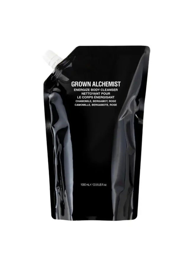 Grown Alchemist Energize Body Cleanser Refill Pouch 1000ml - Image 1